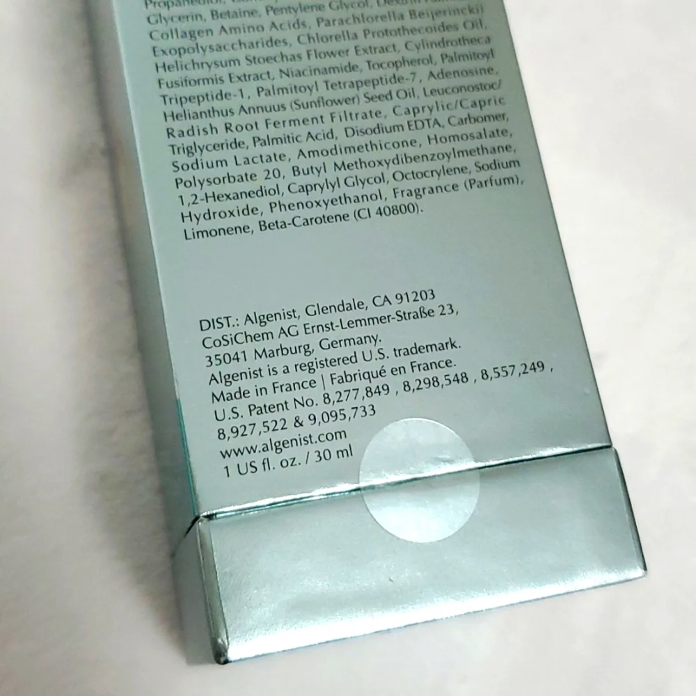 NIB ALGENIST GENIUS Liquid Collagen Advanced Anti-Aging Full Sz 1 oz SEALED
